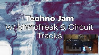 Rhizome - Techno Jam w/ Arturia Microfreak & Novation Circuit Tracks