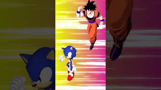 Goku vs Sonic #anime