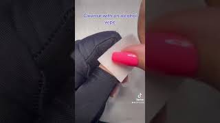 How I do my gel-x nails at home