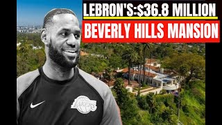 LEBRON JAMES NEW MANSION IN BEVERLY HILLS|whos channel