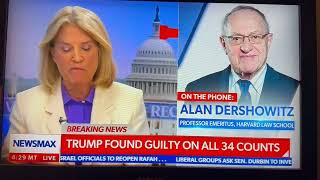 Allan Dershowitz on the Trump Guilty Verdict