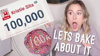 Amputee Bakes a Cake For 100K Subscribers *fail*