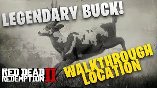 Red Dead Redemption 2 | Legendary Buck (Spoiler Alert) | WALKTHROUGH LOCATION