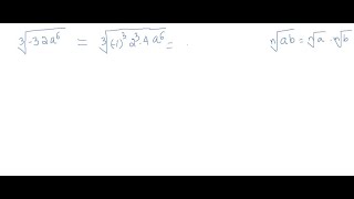 Negative numbers to even powers: radicands were formed by raising Simplify: Assume that no 38y8z 47…