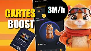 Hamster Kombat - Les Nouvelles Cartes Boost de Profits