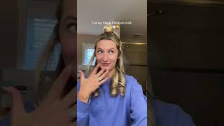 Blowout My Hair With Me #sharkflexstyle #blowouthair #blondehairstyle #longhairstyle #hairtutorial