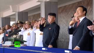 North Korean Army & Peoples Parade 2013 HDSummary by Russia Today