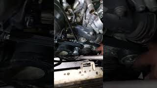 Mercedes AMG Engine belt replacement Idea Short video