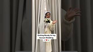 Getting Married in Seoul, South Korea 🇮🇳❤️🇰🇷 #trending #grwm #korean #indian #fyp #shorts