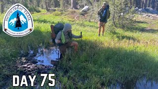 Day 75| Sierra: Mud Holes and Two Passes in One Day | Pacific Crest Trail Thru Hike