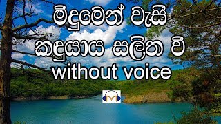 Meedumen Wesi Karaoke (without voice) මීදුමෙන් වැසී කඳු යාය