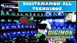 Digimon World 2003 Gameplay - Digitamamon All Technique & Signature Move