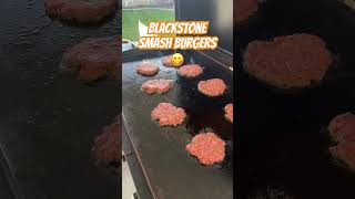 Blackstone griddle smash burgers #asmr #shorts