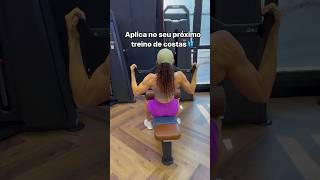 Sequência para seu treino de costas 🦋 #personaltrainer