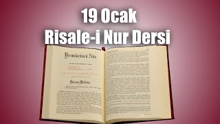 Risale-i Nur Dersi (19 Ocak 2024) - Canlı Yayın