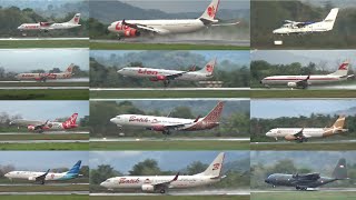 Menonton pesawat terbang landing take off di Bandara Sultan Hasanuddin, Makassar (November 2023) #6