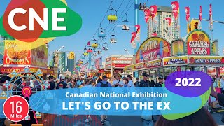 TORONTO CNE 2022 - FOOD BUILDING & SKY RIDE