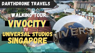 How to Walk from VivoCity to Universal Studios | 4K Walking Tour #travel #youtuber #walkingtour