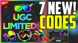 ⚠️NEWEST!⚡CODES⚠️UGC LIMITEDS ROBLOX CODES 2024 - UGC LIMITED CODES 2024 - UGC LIMITEDS CODES