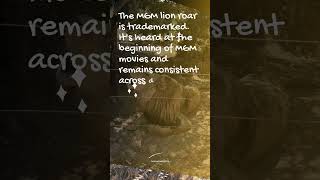 MGM's Iconic Lion | Facts #shorts