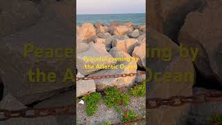 A relaxing evening by the Atlantic Ocean #beachlife #beach #wildflowers #nature #waves #sea #ocean