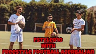 Freestyle Football 2018 -- AMAZING Street Freestyle Football Skills and Free Kicks #Azerbaycan