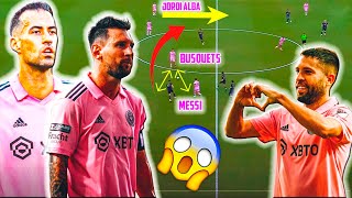 Así es como MESSI - BUSQUETS - ALBA transformó INTER MIAMI en un VERDADERO MONSTRUO 😱