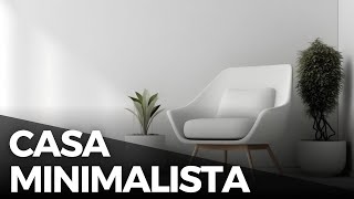 CASA MINIMALISTA:Os essências para uma casa funcional!