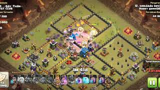 clash of clans-trop war Th11 selalu bikin rata semua bas th 11