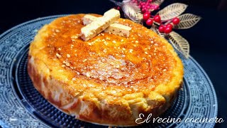 Tarta de queso y TURRÓN, súper cremosa‼️