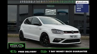 2017 17 VOLKSWAGEN POLO 1.8 GTI 5D 189 BHP/FM17 BFU