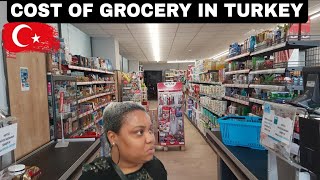 GROCERY SHOPPING IN TURKEY🇹🇷 AS A FOREIGNER | COST OF LIVING IN TURKEY 2023