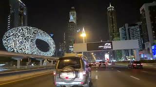 Sheikh zayed road night drive | UAE🇦🇪