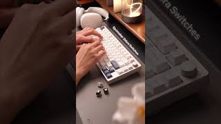 Epomaker P75 ASMR#epomaker #epomakerkeyboards #techtoktips #keebtok #mechanicalkeyboard