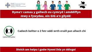 Ymddygiad COVID Staff - Cymraeg