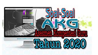 CONTOH SOAL TERBARU AKG 2020 & CARA MENGERJAKAN SOAL AKG 2020