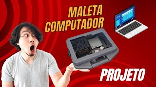 Como fazer um PC na maleta de microscópio #pc #maletapc