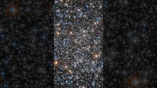 Hubble fotografou imagem com aglomerado de 100 Mil estrelas vejam.#shorts , #astronomy .