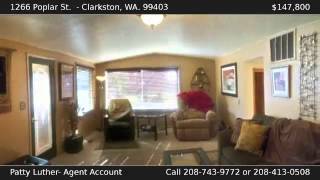 1266 Poplar St.  Clarkston WA 99403