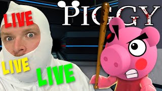 PLAYING ROBLOX PIGGY HIDE and SEEK