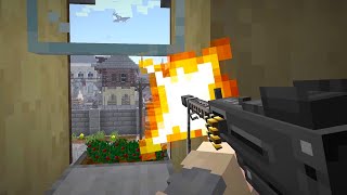 When Minecraft becomes a War Game