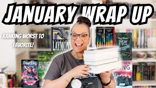 Ranking 7 books read in January✨Horror, Sci Fi, Cozy Fantasy, Thriller and Romance