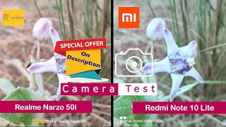 Realme Narzo 50i vs Redmi Note 10 Lite | Camera Comparison | Camera Test | |