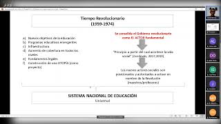 Session 3: Cuban Formal and Informal Education/La educación formal e informal en Cuba: Part 1