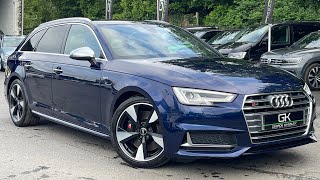 2017 Audi S4 Avant in Navarra Blue for sale at George Kingsley Prestige & Performance, Colchester