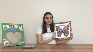 KUMTOYS TUVAL MANDALA BOYAMA | CANIM ANNEM | GÖRSEL SANATLAR