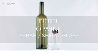 Riedel O Wine Tumbler Syrah Shiraz Glass