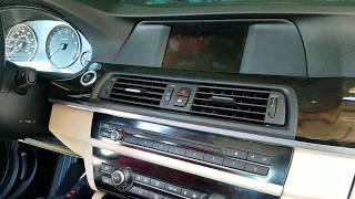 How to Remove Radio Display from BMW 528 2011 or Repair.