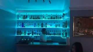 LED BAR SHELF fully stocked