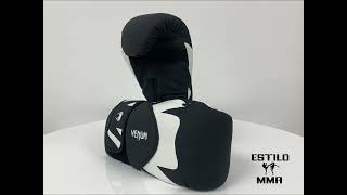 Guantes de boxeo Venum Challenger 4 0 negro  blanco